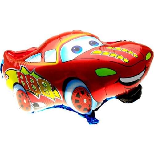 5PCS Good Quality Red Color Car Foil Balloon&Helium Balloon Cartoon Car Balloons Wedding or Birthday Decoration Toy