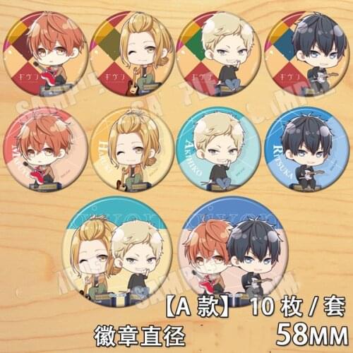 1pc 58mm BL anime GIVEN Badges Icons Round Pins