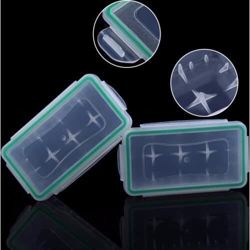 2018 Hard Wear-resistant Plastic Case Waterproof 18650 Battery Holder Storage Box Wholesale
