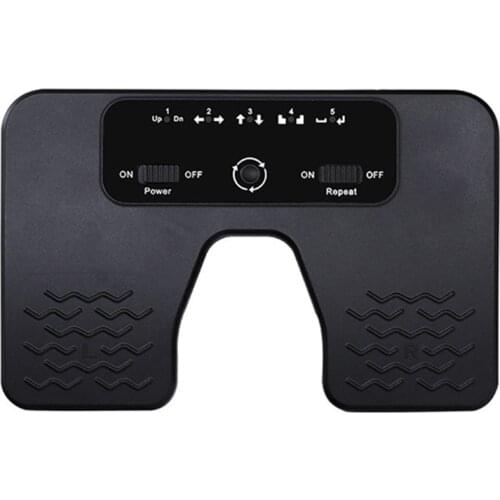 Wireless Page Turner Pedal Music Foot Pedal for Guitar Violin Piano Music Sheet Flipping Musical Instrument-Black