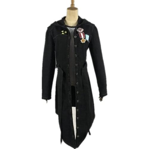 Hot FPS Game Bluehole PLAYERUNKNOWNS BATTLEGROUNDS PUBG Denim Jacket Coat Trench Outwear Cosplay Costume For Men Adult Costumes