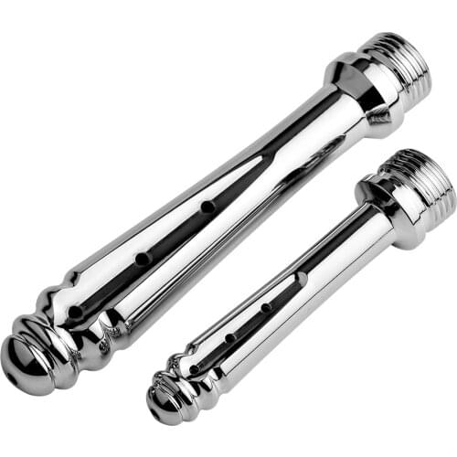 Stainless Steel Metal Anal Dilator Cleaner Bidet Faucets Rushed Enema Shower Head Bidet Faucet for Anal Cleaning Butt Plugs Tap