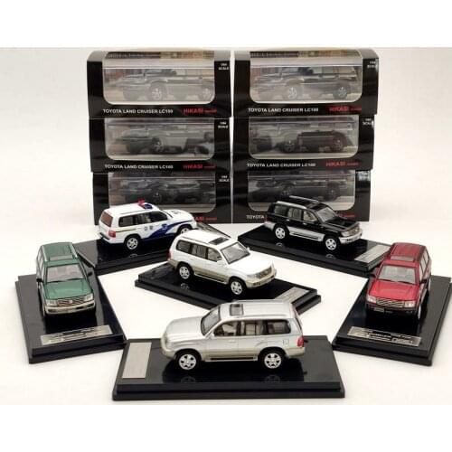 HIKASI 1:64 For To--ta Land Cruiser LC100 V8 VXR Limited Edition Diecast Models