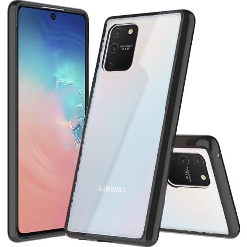 Soft TPU/PC Case For Samsung Galaxy S10 Lite Fundas Capa Shockproof Clear Shell Hard Back Cover For Samsung Galaxy S10 Plus S10