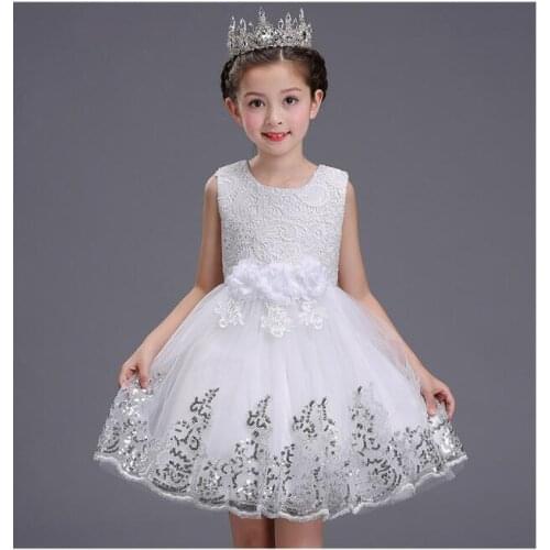Newest Brand Baby Girl Dress Girls Infant 1 Year Birthday Party Baptism Christening Gown High Quality