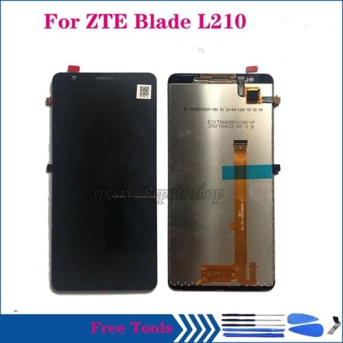 6.0" Original Display For ZTE Blade L210 LCD Touch Screen Digitizer Assembly ZTE Smartphone L210 Screen Repair kit