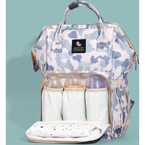 Portable Mummy Maternity Nappy Bag Large Capacity Baby Bag Travel Backpack Designer Nursing Bag for Baby Care