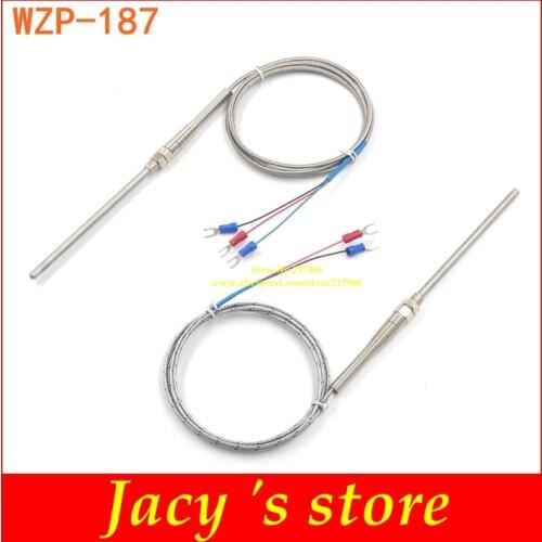 K E Pt100 Type shielded wire of high quality thermal resistance of thermal probe thermocouple temperature sensor 187