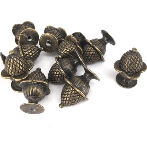 31mmx22mm Retro Style Cupboard Dresser Door Pull Cabinet Knobs and Handles Furniture Hardware