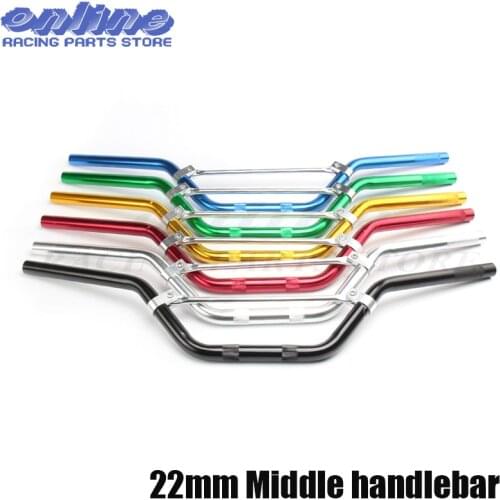 Universal Quality Aluminum 22mm Handlebar for dirt pit bike 7/8" inch Handle bar motocross off road motorcycle