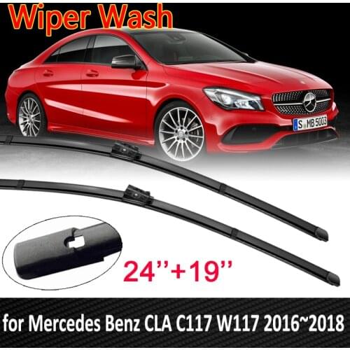For Mercedes Benz CLA C117 W117 2016 2017 2018 Windscreen Car Accessories CLA180 CLA200 CLA220 CLA250 CLA45 AMG Car Wiper Blades