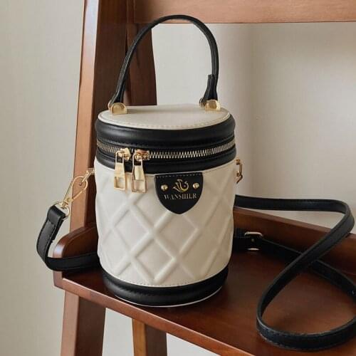 High Quality Ladies Yuantong Shoulder Bag 2021 Autumn New Trendy Fashion Messenger Bag Net Celebrity Wild Portable Bucket Bag