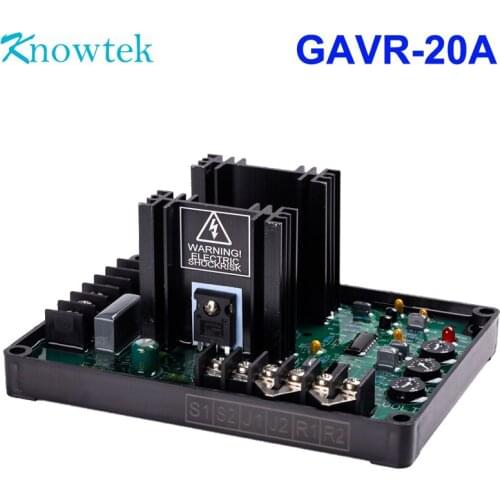Universal 20A Blushless AVR GAVR-20A Automatic Voltage Regulator for Genset Generator