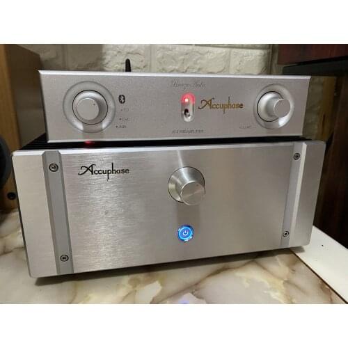 Latest upgrade Hifi Class A Stereo Preamplifier Base On Accuphase C3850 Preamp/ZTX450 ZTX550/With bluetooth/3RCA input/CMC816u