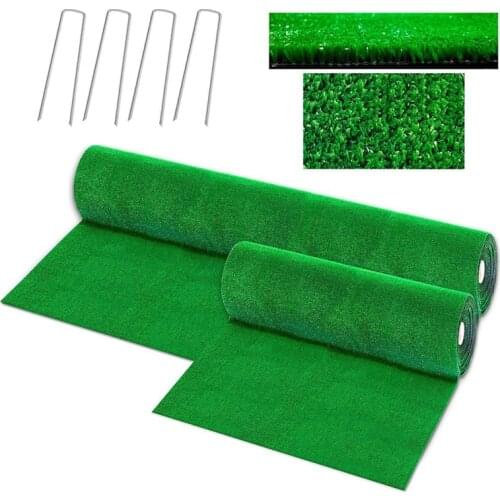 1/2m Grass Mat Green Artificial Lawns Turf Carpets Fake Sod Garden Moss Landscape For Home Floor Aquarium Wedding Decoration New