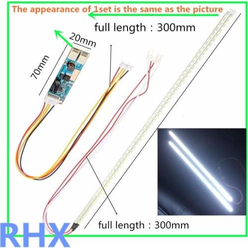 10piece/lot Backlight 385mm LED Strip Light Board Kit Update 19 Inch LCD Screen to LED 100%NEW