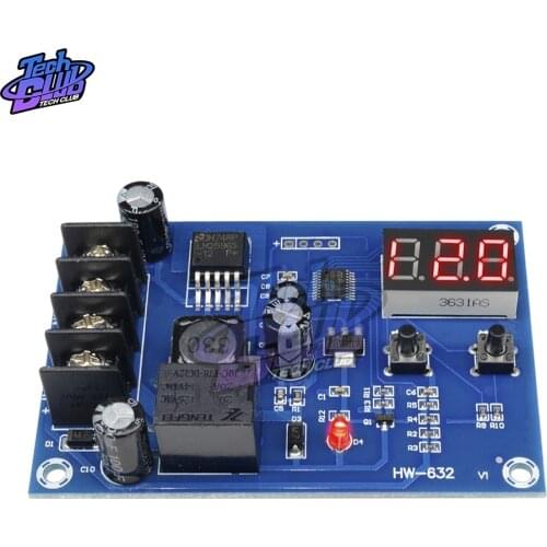 XH-M603 12-24V Charging Control Module Digital LED Display Storage Lithium Battery Charger Control Switch Protection Board