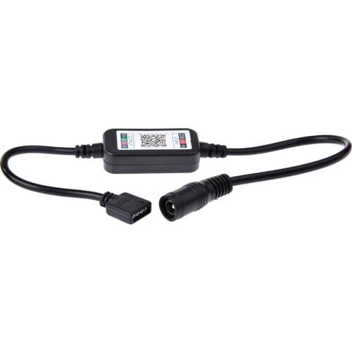 5V-24V Bluetooth RGB LED Controller Mini Wireless LED Dimmer