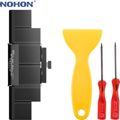 NOHON Laptop Battery A1494 For Apple MacBook Pro Retina 15" A1398 Late 2013 Mid 2014 A1417 ME293 ME294 MC975 MC976 Battery NEW