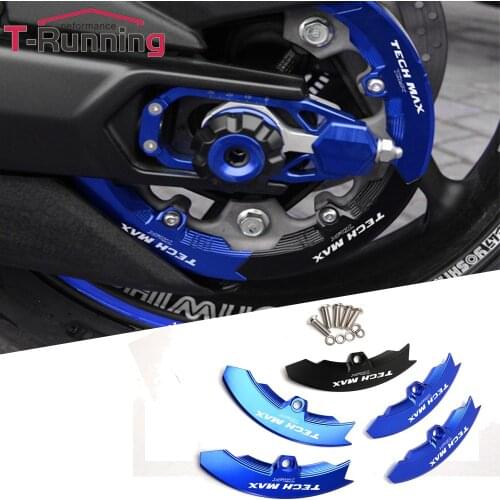 Motorcycle Accessories CNC Transmission Belt Pulley Protector Guard Cover For Yamaha Tmax 560 Tech Max TMAX560