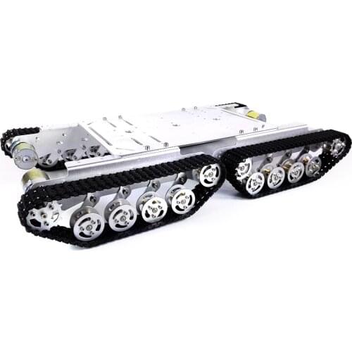 Shock Absorber Tank 4WD car TS500, Aluminum alloy Tank Car chassis/experiment platform,servos,controller,robot install interface