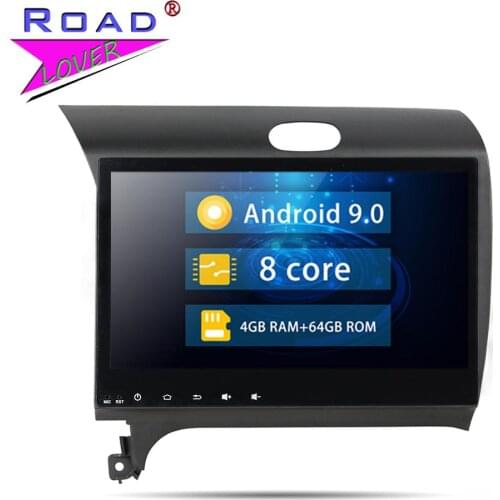 Car Radio Android 9.0 4G+64G Head Unit For KIA K3 2012 2013 2014 2015 Stereo GPS Navigation 2 Din HD Screen Car Autoradio Player