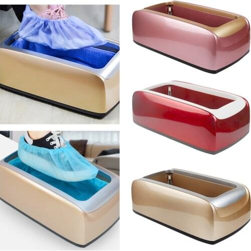 Automatic Shoe Covers Machine Home Office One-time Film Machine Foot Set New Shoes Hands Free Portable Overshoe Dispense