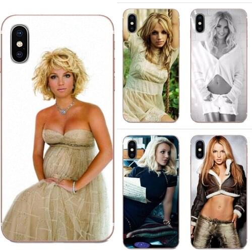 Britney Spears Mode Covers Ultra Thin For Samsung Galaxy S3 mini S4 Mini S5 Mini S6 Edge S7 Edge S8 Edge Plus S9 S10 S20 Plus