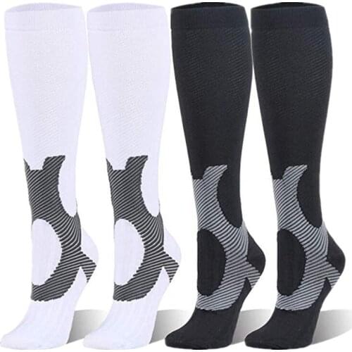 Man Women Breathable Compression Socks Sport Socks Travel Activities Fit For Nurses Shin Splinter Flight Travel Socks For Men