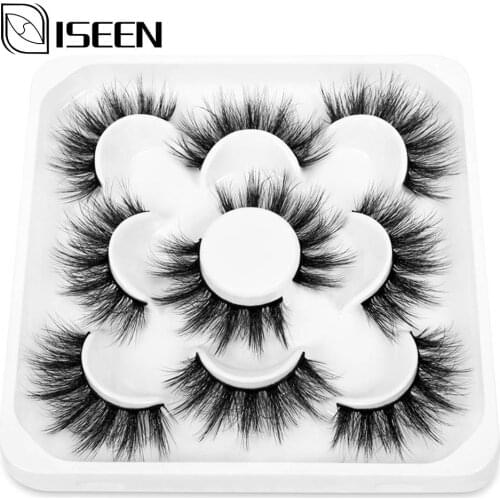 5/10/12 Pairs 3D Faux Mink Eyelashes False Lashes Natural Thick Long 10-15mm Dramatic Fake Eyelash Eyes Makeup Extension Beauty