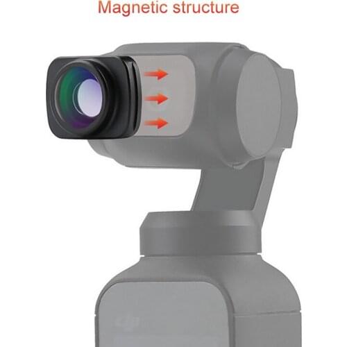 DJI OSMO Pocket Camera Portable Magnetic Wide-angle Lens Handheld Gimbal Wide Angel Camera Lens DJI OSMO Pocket Accessories