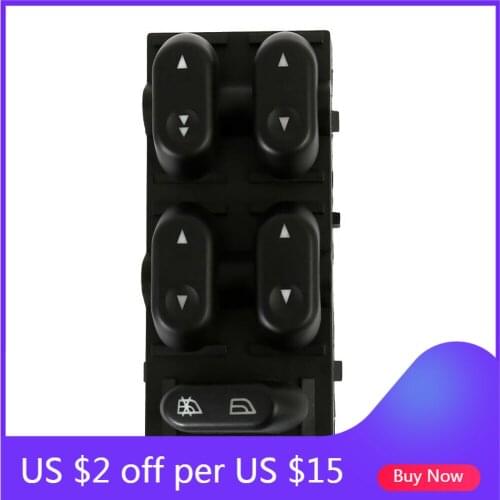 TIANBANG Driver Side Master Power Window Switch Button 5L1Z14529AA For Ford F150 Expedition Crown Victoria/Lincoln Mark LT