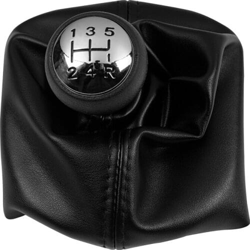 5 Speed MT Gear Shift Knob Lever Stick Gaiter Boot Cover Case Collar For Peugeot 207 307 406 Citroen C3 C4 C5 Car Accessories
