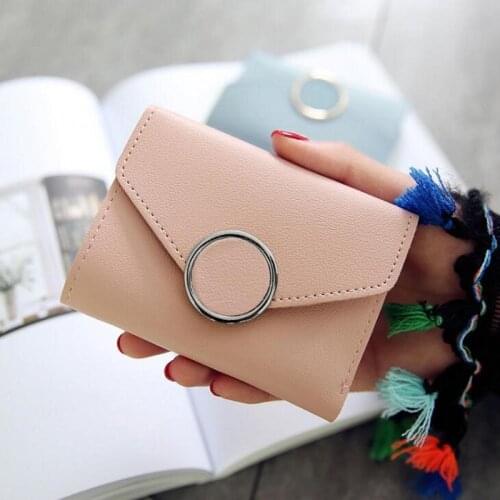 2020 Leather Women Wallet Hasp Small and Slim Coin Pocket Purse Women Wallets Cards Holders Luxury Brand Wallets Designer Purse
