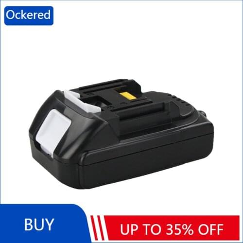 Ockered Power Tools Battery Rechargeable 18V 3000Ah Lithium Battery For Makita BL1830 BL1815 BL1860 BL1840 194205-3