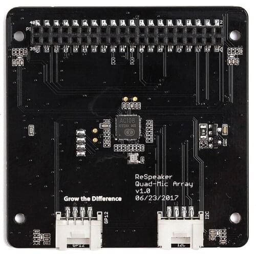 Rpi 4 ReSpeaker 4 Voice Recognition Microphone AI Smart Pi3b/3b
