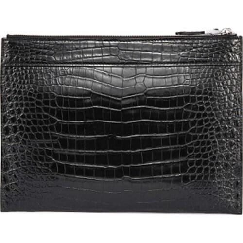 Sanpijiang crocodile wallet male crocodile leather handbags business zipper men wallet male Hand bag new men clutch bag