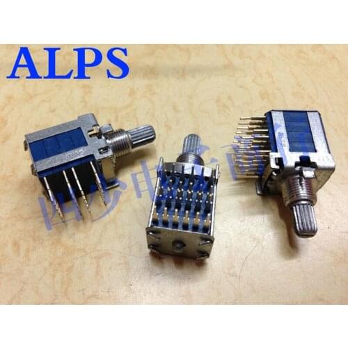 Original new 100% band switch 4 layer 1X5 rotary switch axial length 15MM