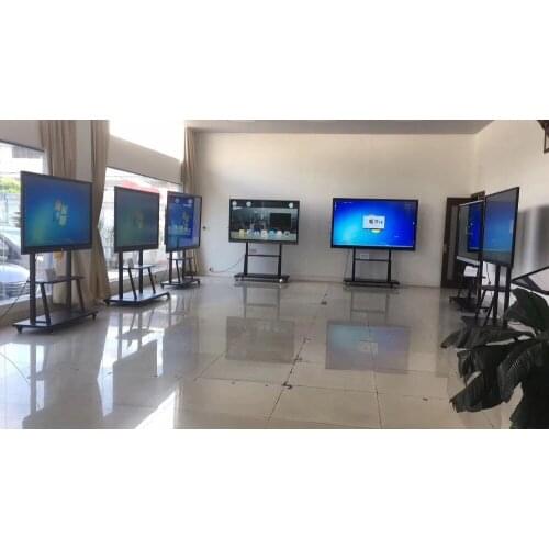 PC built in i7 windows OS 98 inch 4K LED TV WIFI network smart television with touch screen