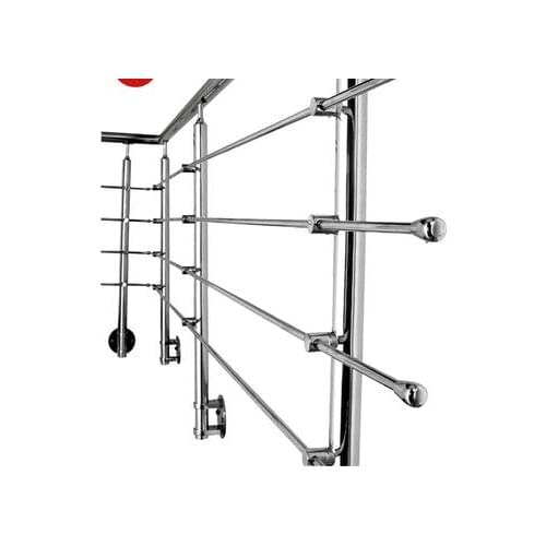 Freeshipping 316 material 1150mm stair armrest 316stainless steel