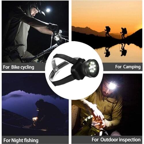 Adjustable Headlight Integrated Video Recorder Ultra-long Endurance USB Charger Head Light for Night Running Biking