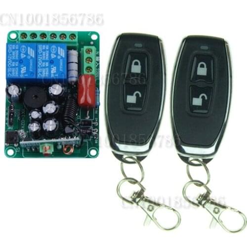 AC220V 2CH RF Wireless Remote Control Switch system 220V relays supply M4 T4 L4