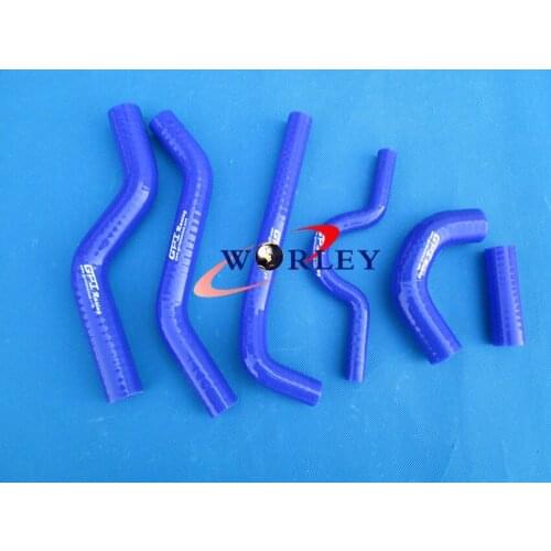 For Kawasaki KXF250 KX250F 2007 2008 07 08 silicone radiator hose BLUE