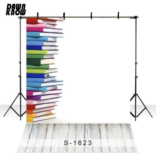 DAWNKNOW Books For Children Vinyl Photography Background School Photocall Backdrops For Kids Photo Props Studio S1623
