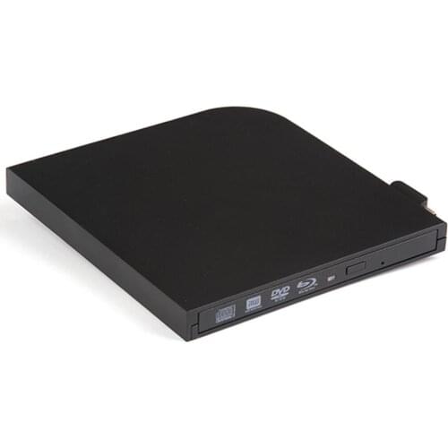 External Dual Interface USB & Type-C Blu-Ray Burner, Readable CD DVD Burner Blu-Ray Drive for MacBook /Ultrabook/ Netb