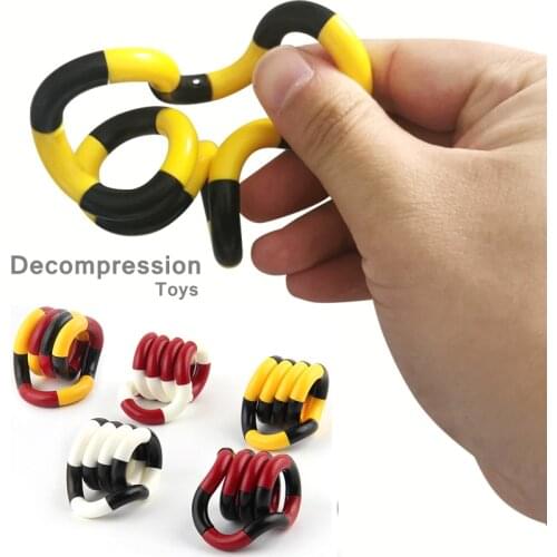 Magic Fidget Trick Rope Creative DIY Winding Leisure Education Stress Relief for Kid Toy