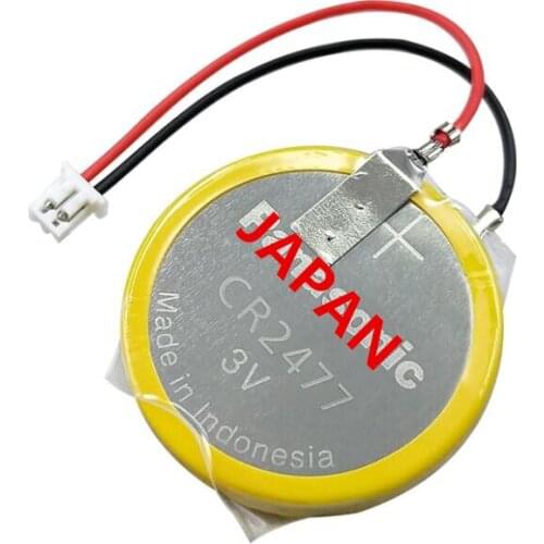 1PCS JAPAN CR2477 with line AFPX-BATT PLC backup battery with 1.25 plug line positioning card battery