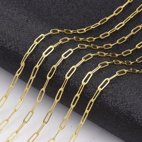 16 Feet DIY Necklace Bracelet Tail Extender Chain Jewelry Making