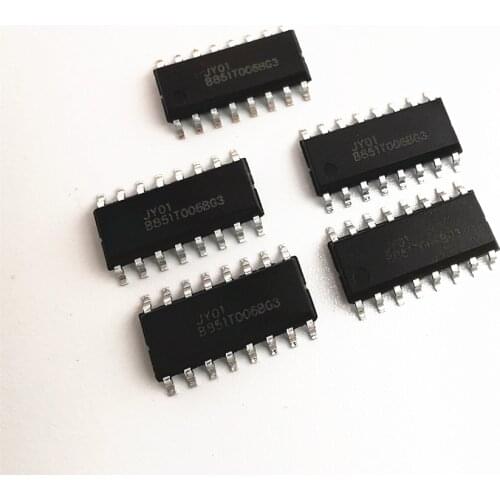 5pcs JY01 BLDC motor driver IC, SPWM control brushless motor controller IC for Hall sensor motor or sensorless motor
