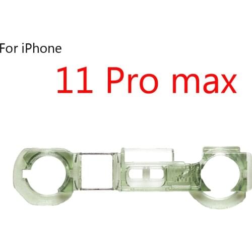 2pcs Front Camera Plastic Cap Seal Bracket Ring For iPhone 11 Pro Max With Light Sensor Holder